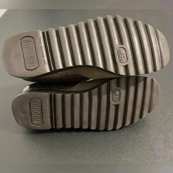 Munro Kit Loafers Neutral Brown Leather Comfort Casual Classic 10 Wide - Picture 9 of 11